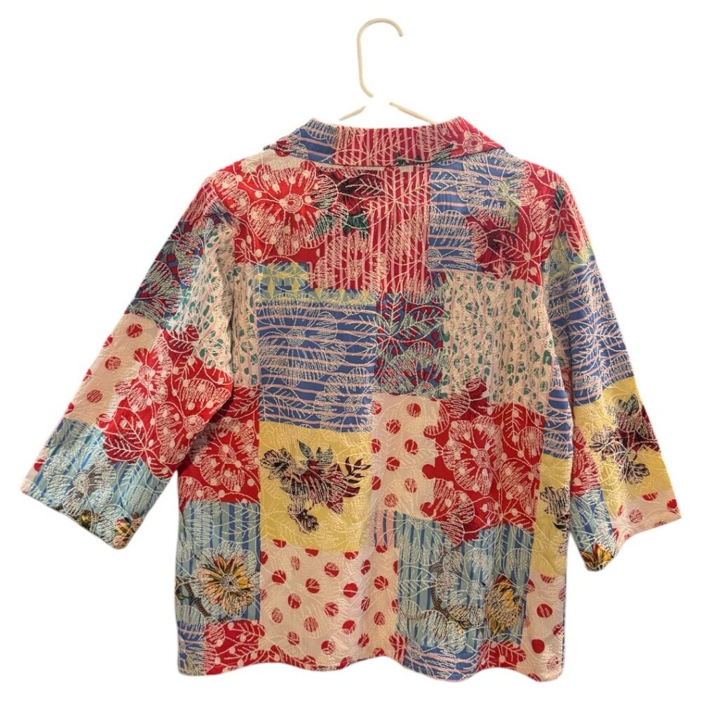 Toofan Embroidered V-Neck Tunic NWT - Picture 2 of 7